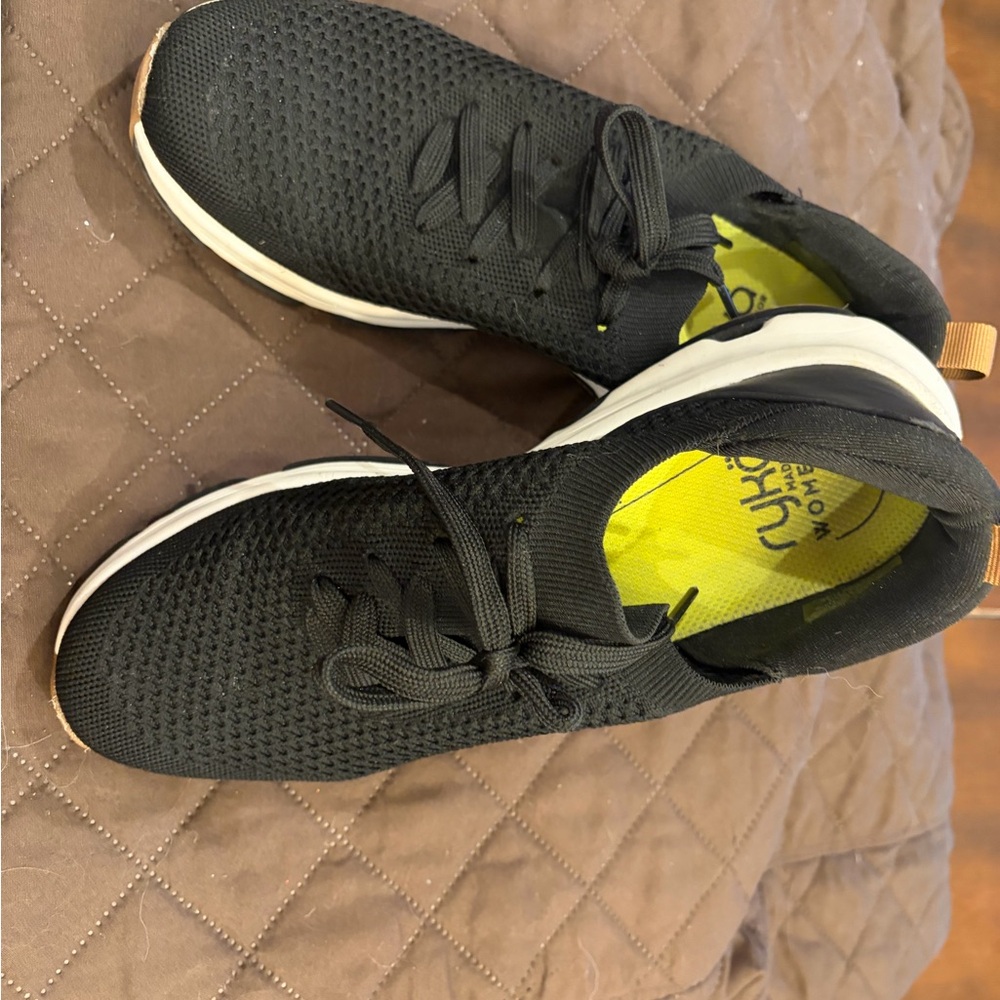 Ryka Black Women's Sneakers with White Sole Devotion Fuse